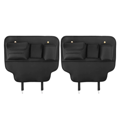 Supplies, Car Interior All-Inclusive Universal – Chair back anti-kick pad - noble-black-car-logo-remarks-one-pair