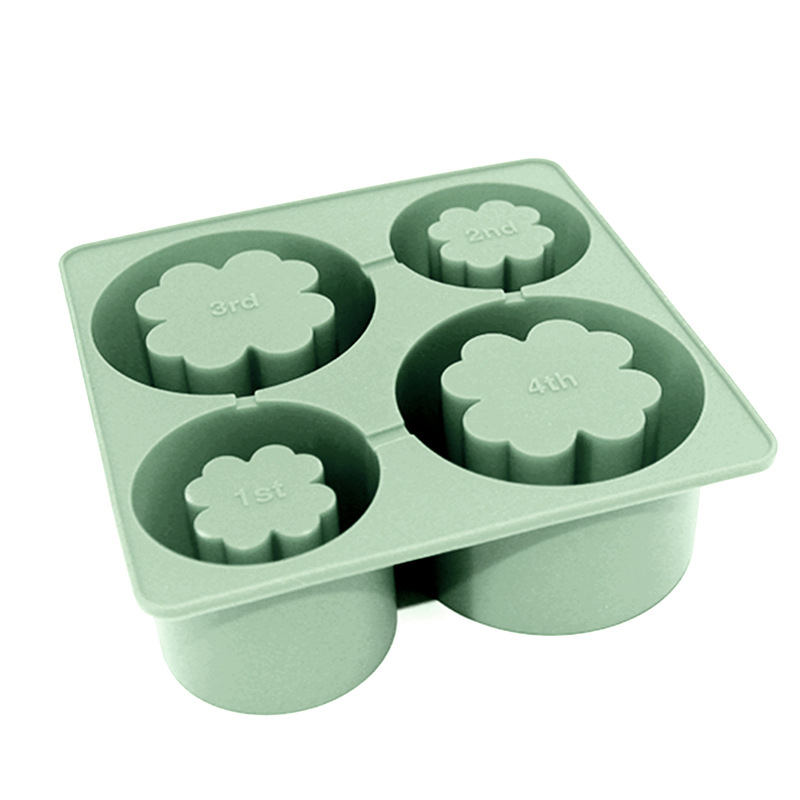 Taza de agua Stanley transfronteriza, rejilla de hielo especial, fácil de desmoldar, rejilla de hielo con tapa, taza de hielo Stanley de trébol de cuatro hojas