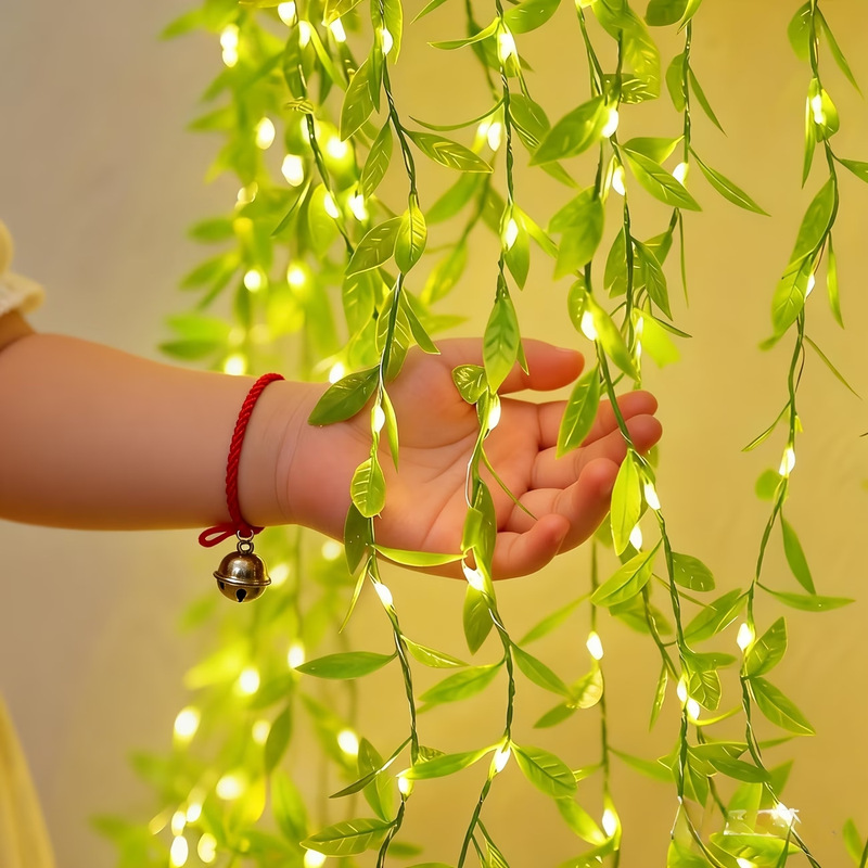 Led Ivy Garland Fairy Lights with Realistic Willow Branches and Hanging Vines, Battery Operated Indoor String Lights Led Ivy Garland Fairy Lights with Realistic Willow Branches and Hanging Vines, Battery Operated Indoor String Lights