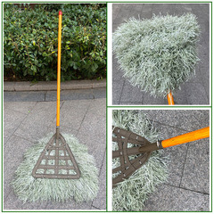 Wholesale large broom broom garden broom courtyard cleaning sanitation plastic wire large broom outdoor road sweeping