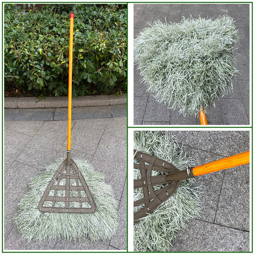 Wholesale large broom broom garden broom courtyard cleaning sanitation plastic wire large broom outdoor road sweeping