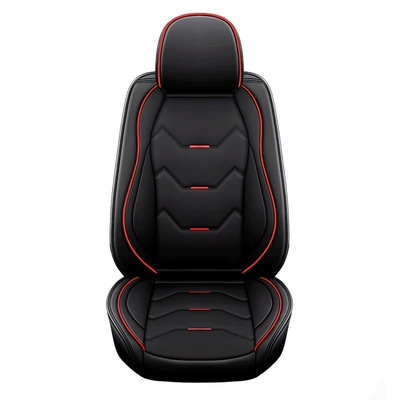 Cross-Border Foreign Trade Hot-Selling Seat — Seat cushion, seat cover - black-red-line-single-seat