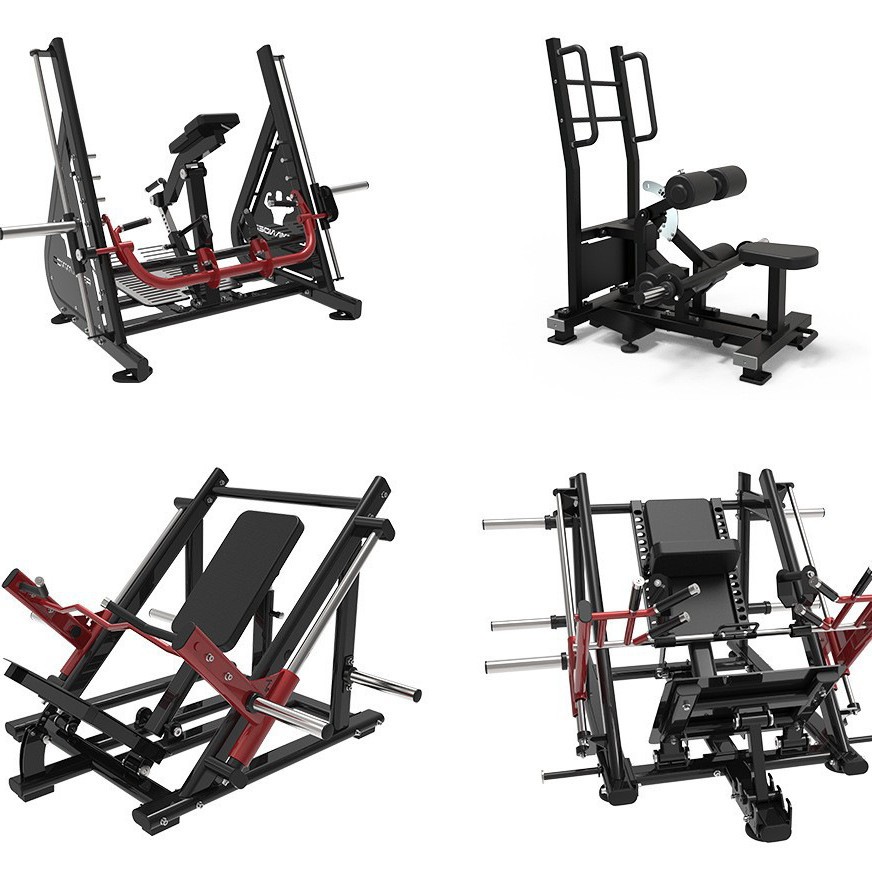 New Strength Equipment Rowing Machine Smith Back Fitness Training Equipment Aerobic Fat Burning Hip Lifting Shaping Stretching