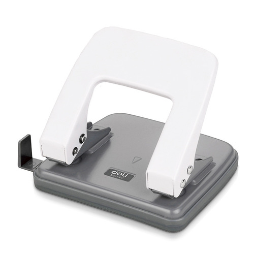 Deli 0102 two-hole puncher two-hole puncher puncher office supplies can punch 20 pages wholesale