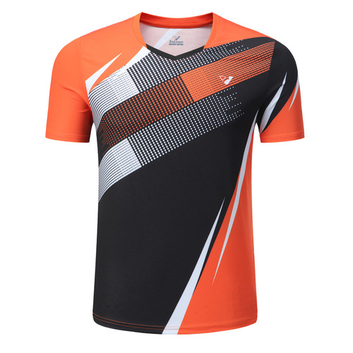 Men and women's badminton suit sports set table tennis team competition volleyball summer new style volleyball suit shirt customized 