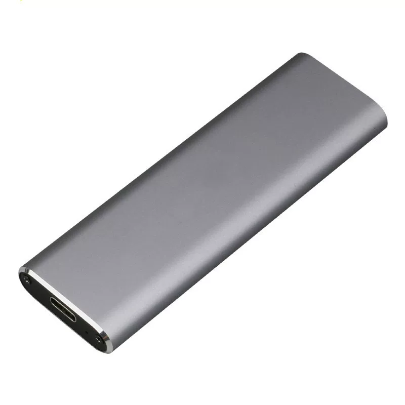 Мини внешний жесткий диск металлический корпус Type-C 3.1 m.2 nvme/ngff ssd корпус