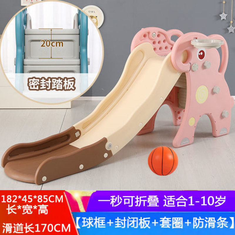 Slide para niños domésticos interiores de 2 a 10 años Baby Slide Swing 2 en 1 Family Playground multifuncional