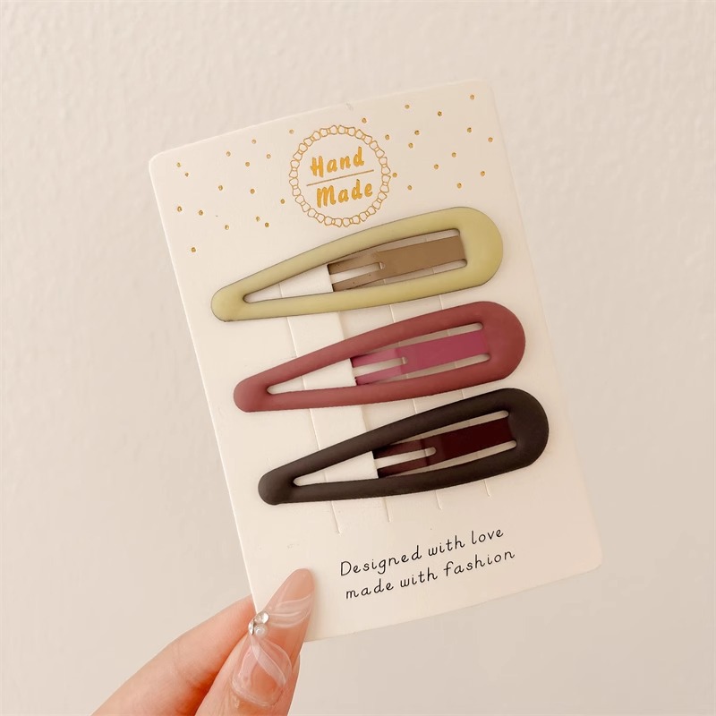 Meilad clip para el cabello para mujeres 2025 nuevo red lateral bang clip para el cabello frente clip para el cabello BB clip para el cabello