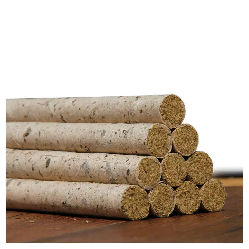 厂家批发蕲春五年陈石臼蕲艾条手工艾草条纯艾家用艾灸条湖北正品