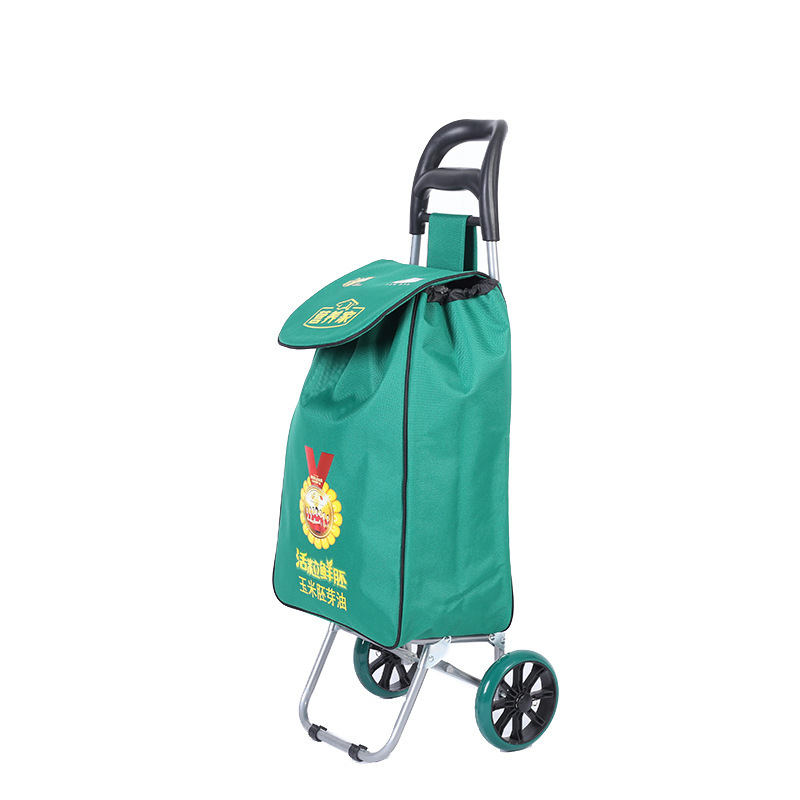 便携二轮购物车老人买菜车爬楼车购物车折叠拉杆手拉车现货批发