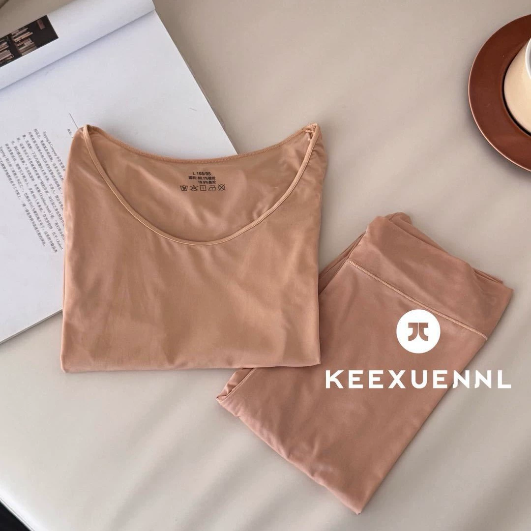 珂宣尼 Keep warm set amino acid based, long-sleeve, trousers