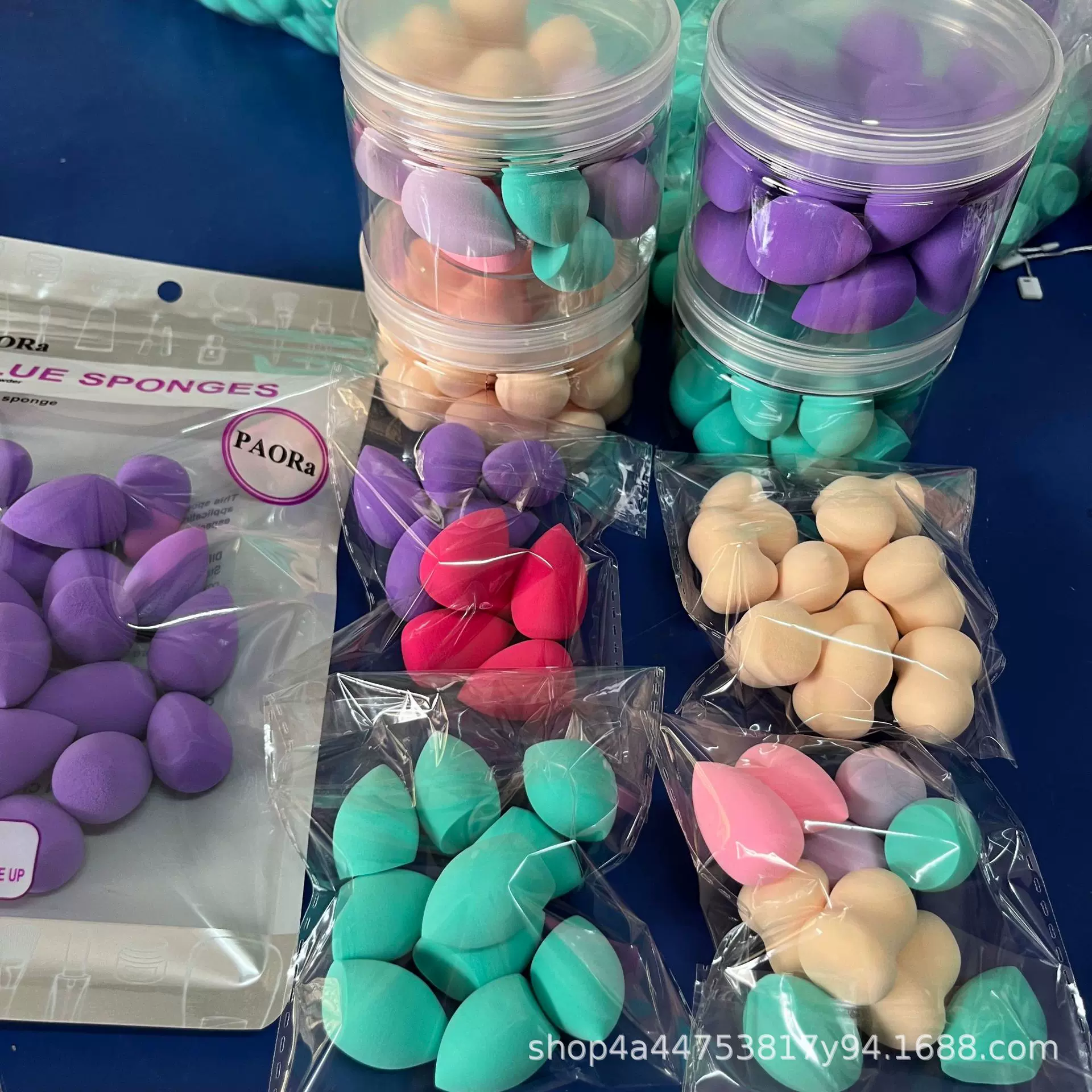 迷你美妆蛋水滴 mini小号彩妆蛋 非乳胶水滴葫芦斜切化妆粉扑工具