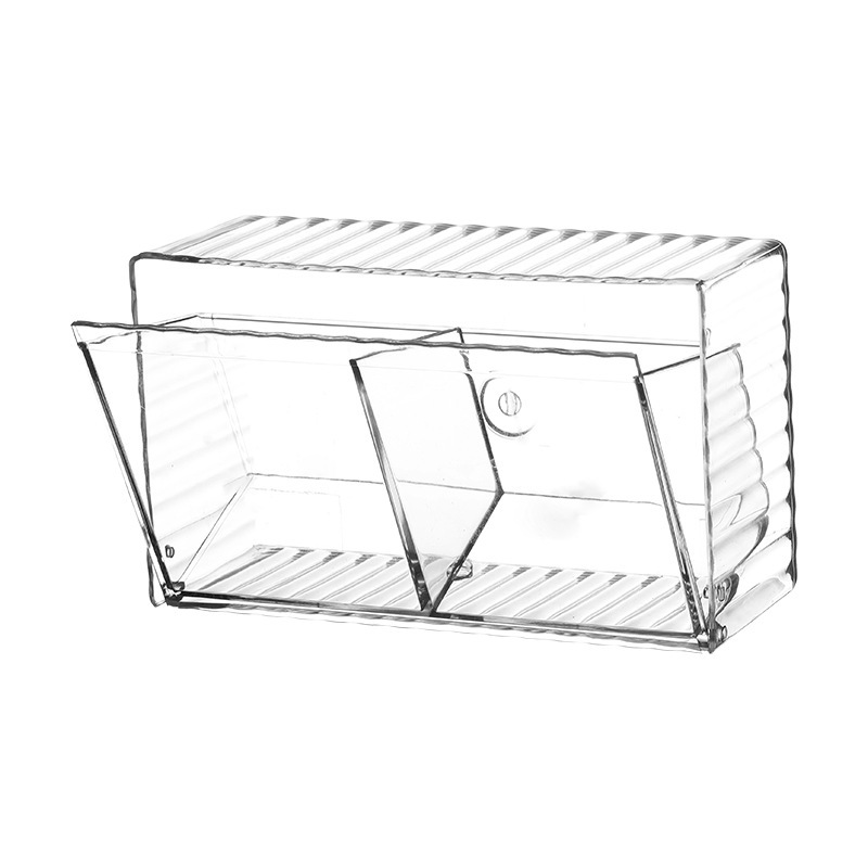 バスルームミラーキャビネット収納ボックス化粧品収納アーティファクトバスルームキャビネット壁掛け化粧綿棒口紅収納ラック|undefined
