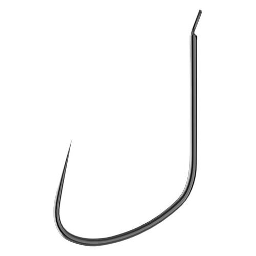 Wholesale competitive wolf fish hooks in bulk new improved ultra-light alloy barb-free black pit thin crucian carp carp hooks