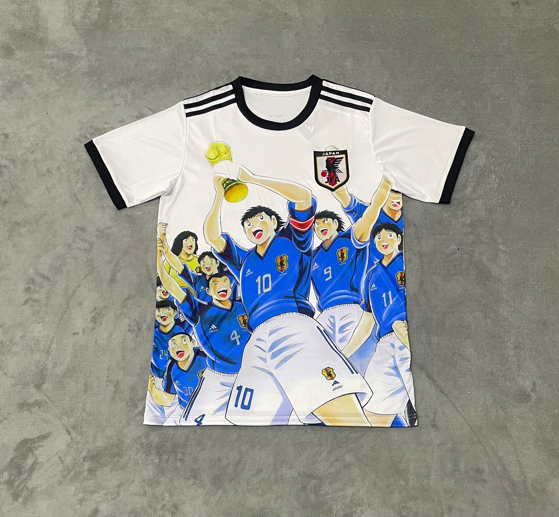 Camiseta de Fútbol de Japón para Fanáticos 24-25, Camiseta Deportiva de Manga Corta del Equipo de Fútbol de Japón