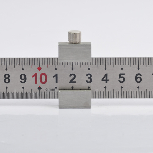 Steel ruler positioning block, steel ruler limit block, carpentry marking block, ruler marking block, limit ruler slider