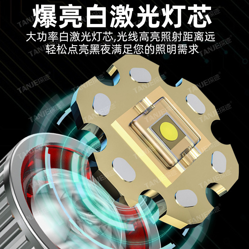 LEDヘッドライト超明るい充電可能なヘッドセット式の強い光誘導特亮懐中電灯小型携帯式夜釣り灯|undefined