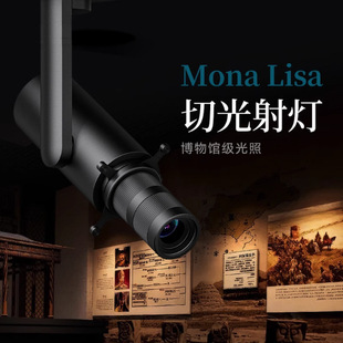 Cross-Border Museum Spotlights, Cut Lights, Gallery Exhibition Hall Projection Spotlights, Art Gallery Calligraphy and Painting Lights, Sliced ​​Track Lights