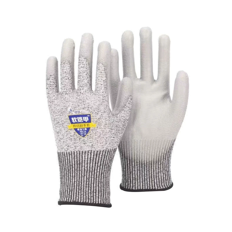 Dengsheng Soft Armor 659 13-контактные пятислойные перчатки из полиуретана с защитой от порезов на ладонях