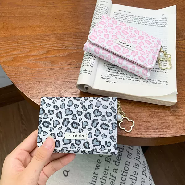 2026 new model women's wallet, high-end short wallet for female students, ins-style women's clutch wallet