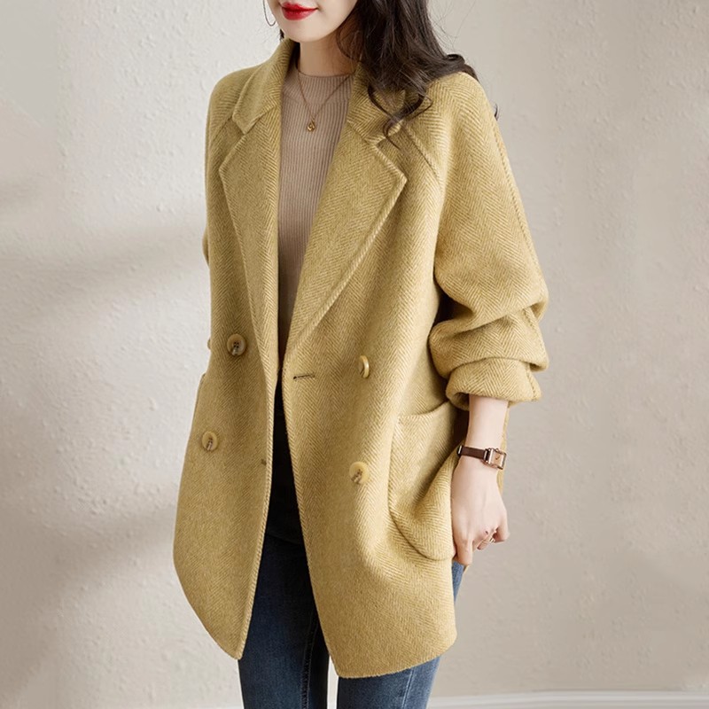 옐로우 레귤러 [디자인 틈새 여성 탑/프렌치/숏/페어리 탑 슈퍼 요정 스위트/노화 방지 탑, 외국 스타일, 나이 감소/고급 센스/뚱뚱한 mm/독특한 차이