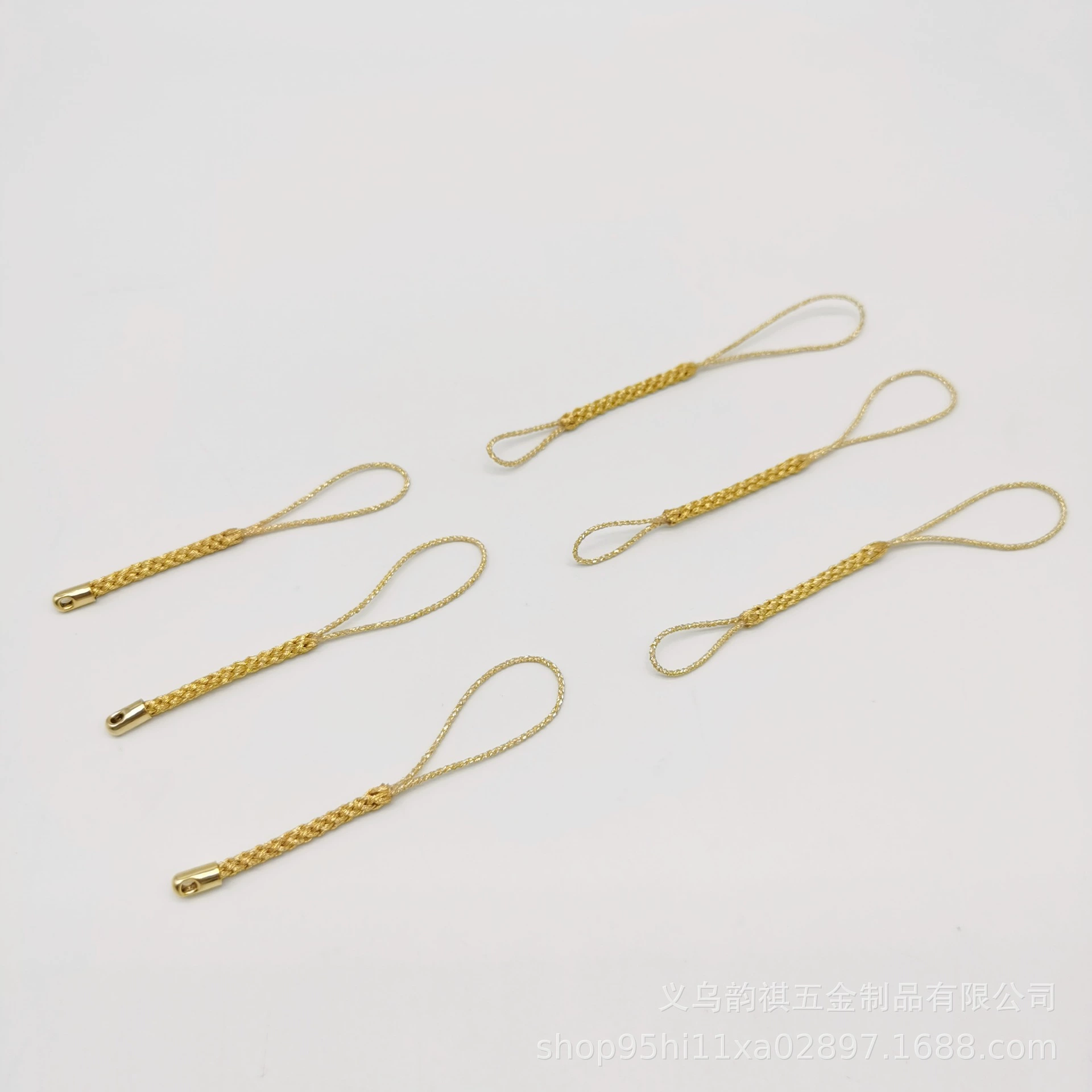 Блестящая веревка, золотая проволочная веревка с одной головкой, металлическая головка, вискоза, нейлоновая веревка для мобильного телефона, ювелирный ремешок, красочный точечный экспорт