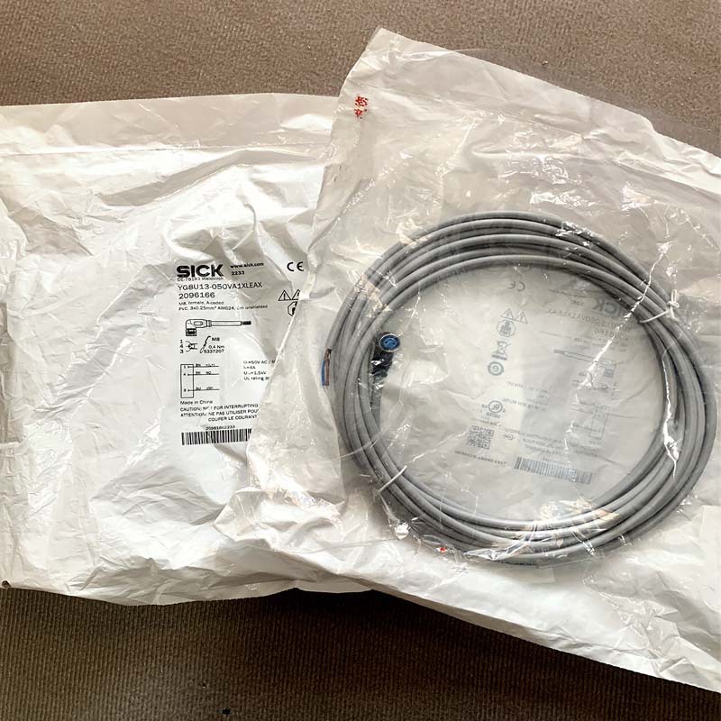 原装SICK西克传感器插头电缆YF8U14-020UA3XLEAX   2094791