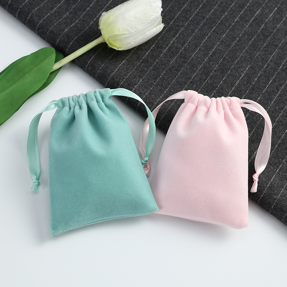 7g Weight Jewelry Packaging Bags Classification 1 Piece Quantity Daily Occasion Solid Color Pattern Simple Style Style 1 Piece Cloth Simple Style Daily Solid Color Jewelry Packaging Bags 4