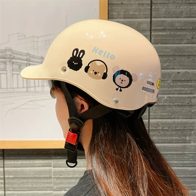 Summer Sun Protection Motorcycle Safety – Motosiklet kaskı (dəbilqə)