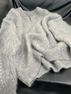 ��Ʒ �߼��л�ɫ�I�黨��ܽq���^ë��Ů�ﶬ㼑мӺ�ȴ�ᘿ���