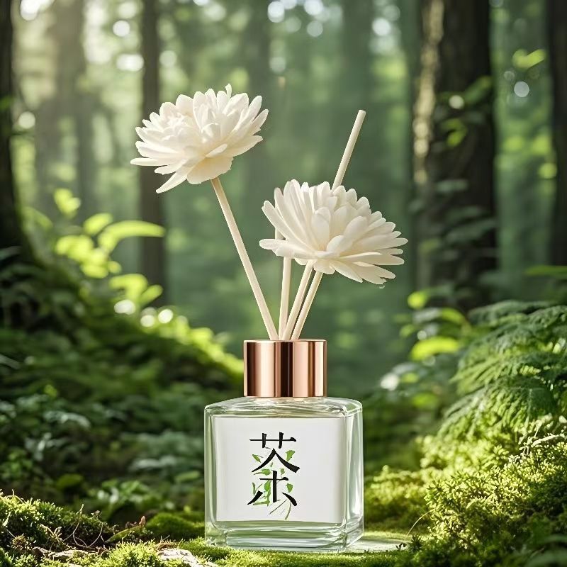 香薰家用卧室内酒店卫生间除臭持久留香栀子桂花精油藤条香氛|undefined