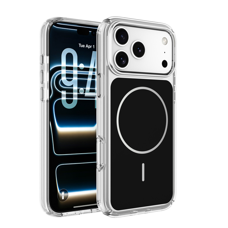 Defender Imitation Original Series Magnetic Anti-Scratch Clip for Apple iPhone 16 Pro Max Airbag Magnetic Suction 17 Phone Case