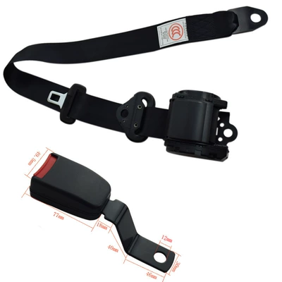 Car seat belt – Passenger and Cargo Vehicles, Driver and - plastic-coated-k3-retractor-1128-base