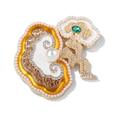 Enamel Pearl Vintage High-End – Yaxa sancaqları