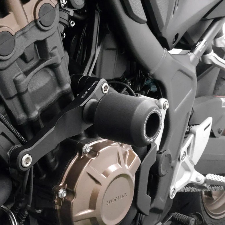 适用于本田CBR650R 2024-2025 改装防摔球胶车身保护发动机保险杠|undefined