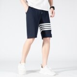 Спортивные хлопковые шорты, трендовые штаны для спортзала, оверсайз, для бега