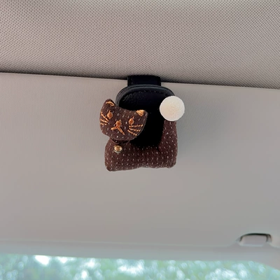 Car Glasses Clip/Bill Clip – New Bell-Shaped Cat Car Glasses