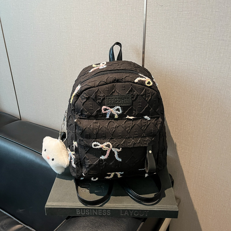 2025 mochila escolar de verano, niña de secundaria, mochila pequeña, niña de viaje, estudiante universitario, mochila de celebridades de Internet, salvaje coreano