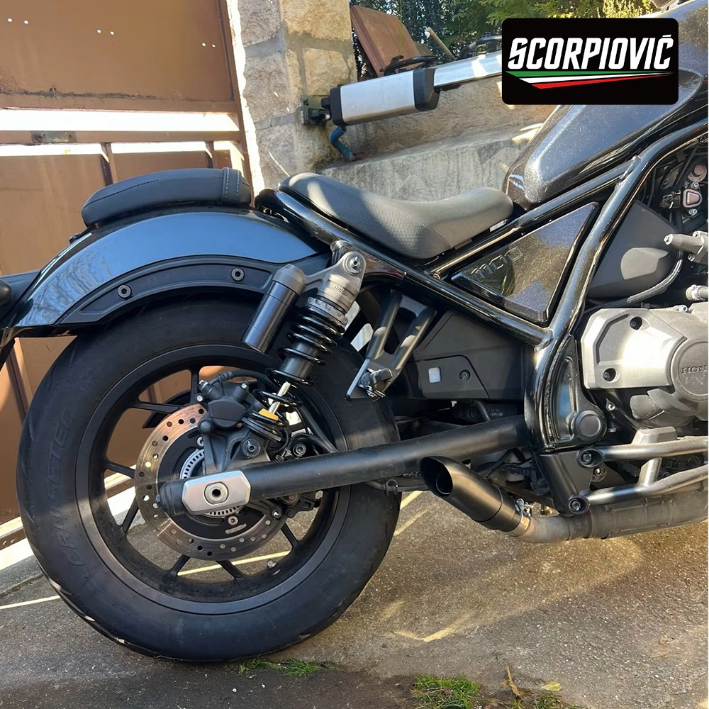 Motorcycle Modification Cm300 Cm500 Cm1100 Stainless Steel Tail Section Exhaust Pipe 2017-2025