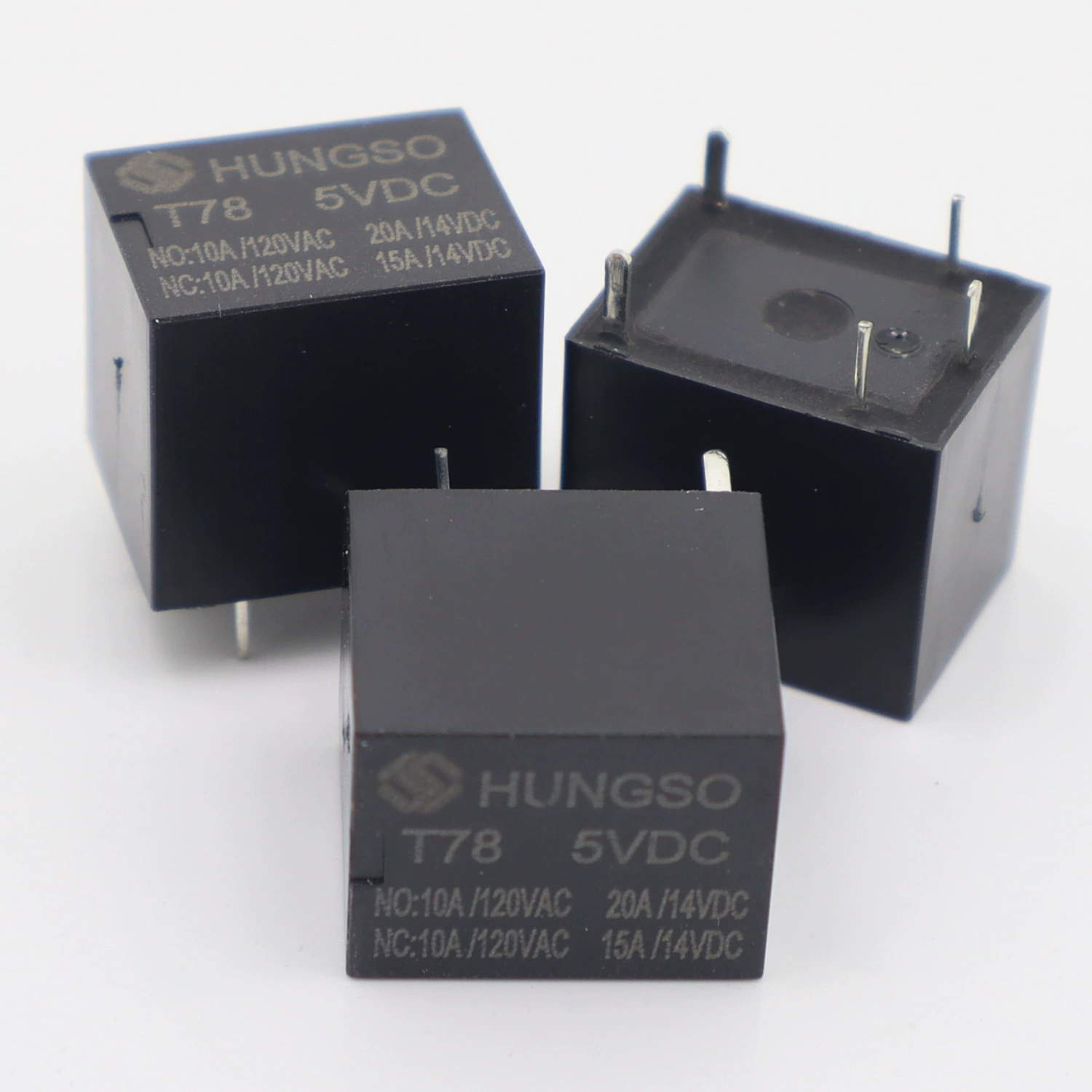 20A DC 4-пин 5V/12V/24V маленький электромагнитный реле T78 T74 TRKM SRA-1 2VDC-AL