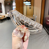 Brand big crab pin, shark, hairgrip, advanced hair accessory, South Korea, simple and elegant design, high-quality style