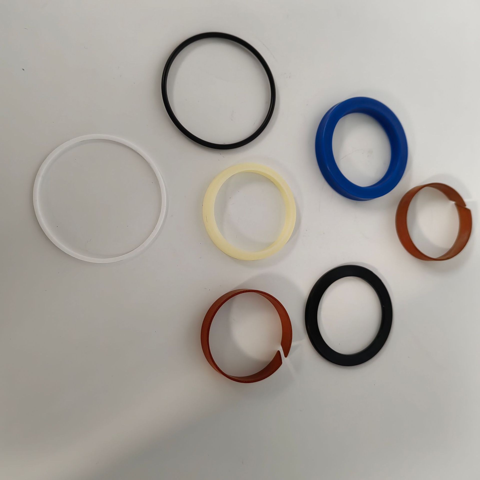 斗山大宇叉车配件起升油缸修理包D20/25/30S-3起升油缸油封密封组