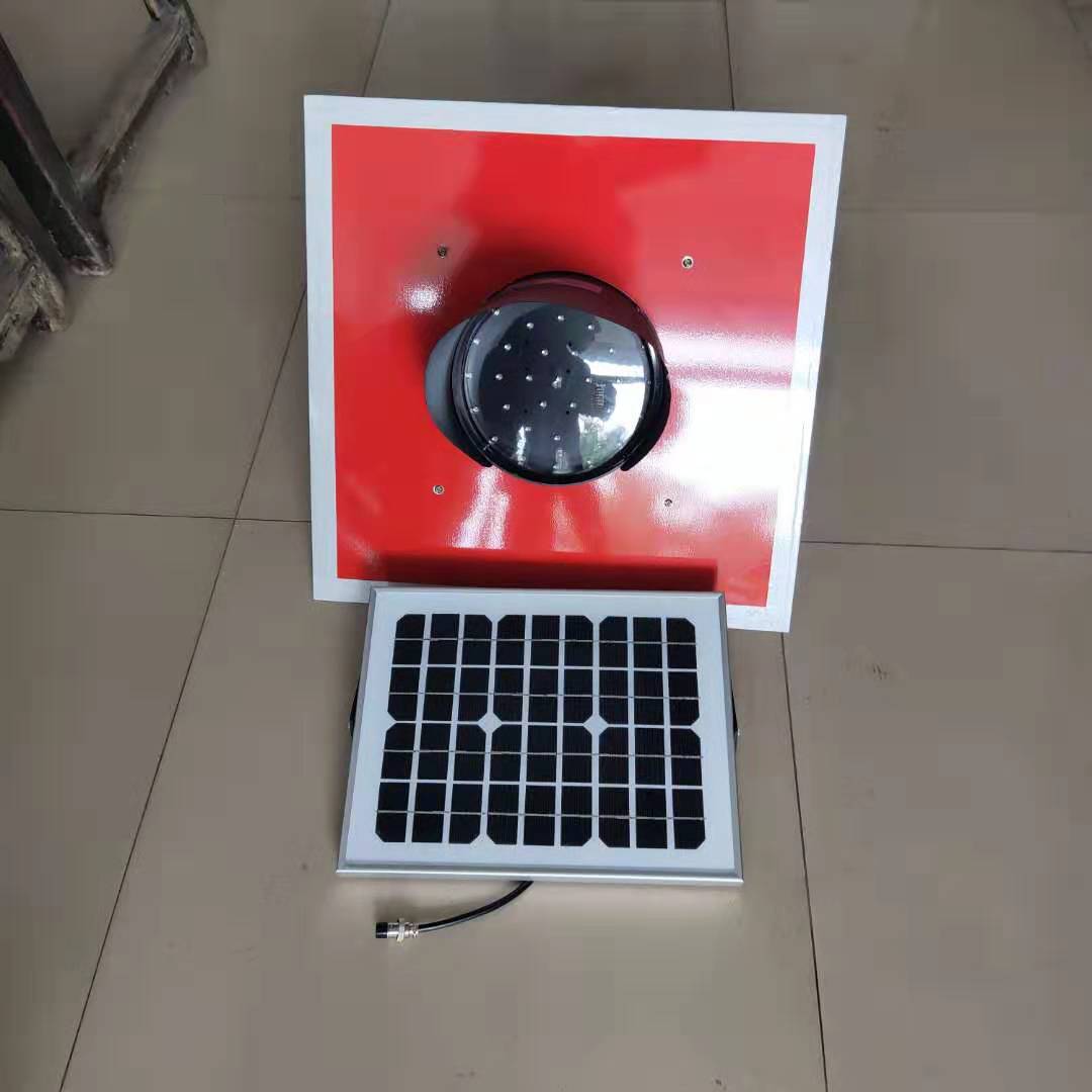 220V太阳能土挡灯120/200铁路道岔立式轨道撞墙灯插电款土档灯