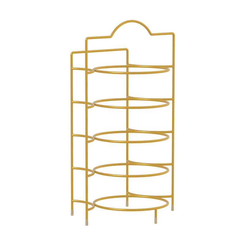 Kitchen Prep Tool Storage Rack Wall-Mounted Organizer Countertop Vegetable Hanging Multi-Layer Portable Serving Tray