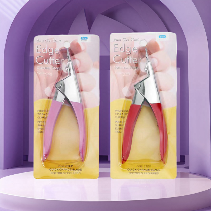 Nail Clippers special one-word scissors Crystal extension nail piece U-shaped scissors flat mouth trimming pliers scissors tools wholesale