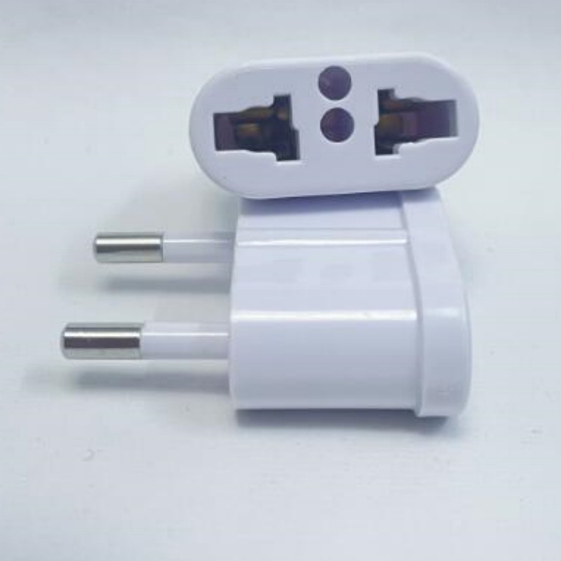 Pequeño estándar europeo transfronterizo, estándar de EE. UU., Conector de conversión estándar de Australia, adaptador de viaje redondo a plano, convertidor de toma de corriente de dos orificios image 7