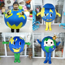 地球儀地球卡通人偶表演服裝地球日主題宣傳道具動漫頭套服玩偶服