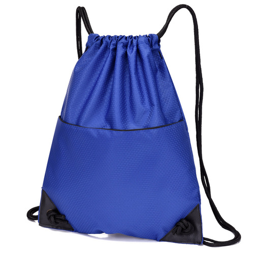 Oxford cloth drawstring backpack drawstring pocket with printable logo large capacity outdoor sports backpack advertising gift bag