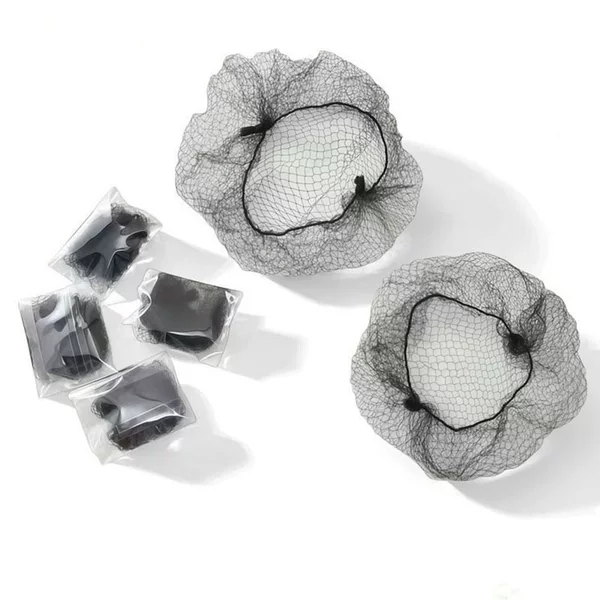 Cross-Border Hot-Selling Wig Net, Wig Dust-Proof Net, Professional Hair Styling Supplies, Invisible Hair Net, Fine Mesh Hair Net