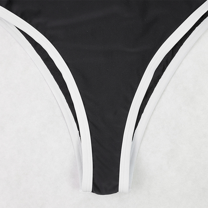Solid Color Pattern Women's Sexy Solid Color One Piece Swimwear
